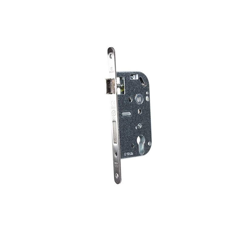 BRICARD 2621 64 mm NF 1/2 Reversible Dead Bolt Lock 50 Head Stainless Steel