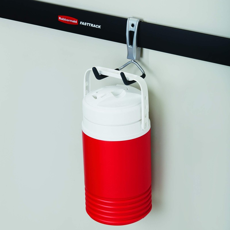 Rubbermaid 1784456 FastTrack Wall Mounted Rope, Hose, or Tool Garage