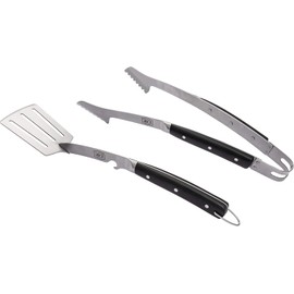 Oklahoma Joe's 7826131R06 Blacksmith 2pc Tool Set, Black