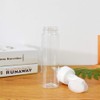 ccHuDE 2 Pcs Empty Clear Plastic Foam Dispenser Bottle Refillable