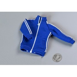 [TOYBARJAPAN] 1/6 Scale Action Figure Latest Design High School Girl JK Beauty Gymnastics Wear Jacket (Does not include body and pants) (Blue)