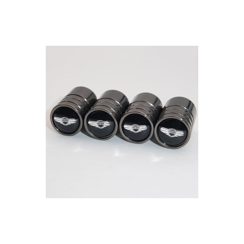 US85 Genesis Black Chrome Auto Car Wheel Tire Air Valve