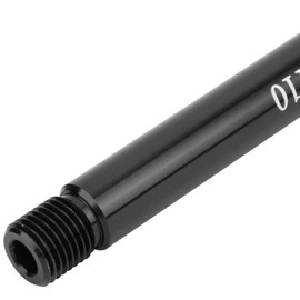 VGEBY Quick Release for Front Axle Mounting Bicycle Front Fork Shaft, Aluminium Alloy Lightweight Black Bicycle Front Fork Running Shaft for Fox SC32 34 36 Series
