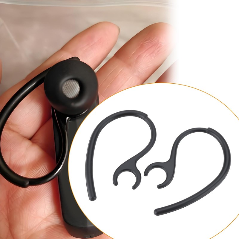 Briny River 2 Sets Bluetooth Earloop Eartips Kit Compatible with