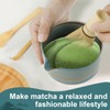 4Pcs Bamboo Matcha Whisk Set, Elegant Matcha Tea Set with