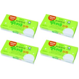 [Bulk Purchase] Bubbles, Additive-Free Soap, Pure Plant Soap for Baths, 3.5 oz (100 g) x 3 Packs x 4 Packs