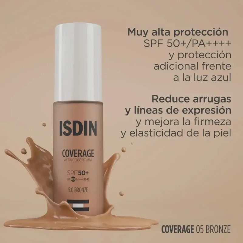 Base De Maquillaje Tono Bronze 30ml Isdin