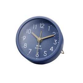 BRUNO Round Little Clock Navy Table Clock Clock Compact BCA013-NV