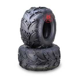 WANDA Performance 8 Ply ATV Tires 22x10-9 Mud Sling fit Honda Recon Suzuki Ozark 250, Set 2
