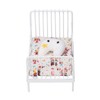 1:12 Scale Dollhouse Furniture Mini Bed Set Decorative Pillow Metal