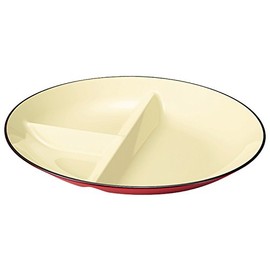 Lunch Plate Dividers made in Japan Microwaveable Dishwasher Safe Plastic Unbreakable natule 仕切 with Oval Plate natyu-ru