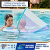 SwimWays Baby Spring Float Baby Pool Float with Canopy UPF