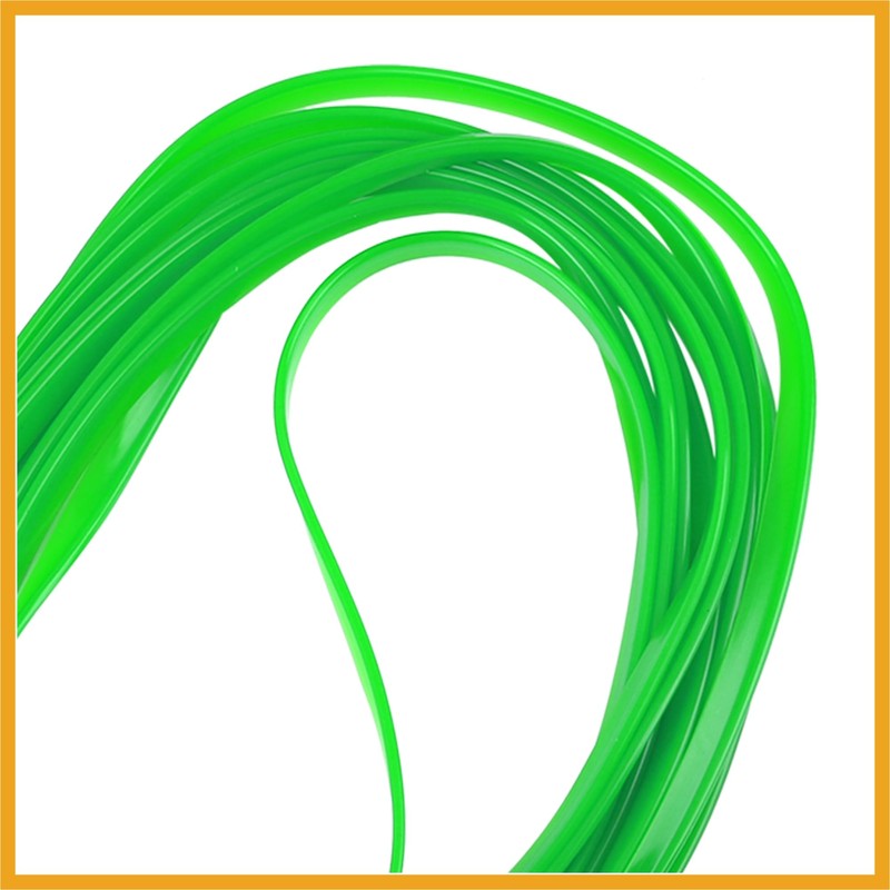 Partuto 5m Green DIY Car Interior Exterior Decoration Trim Strip