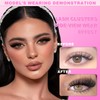 MOONKALI Fluffy Lash Clusters Wispy 60D Volume Eyelash Clusters 12-20mm