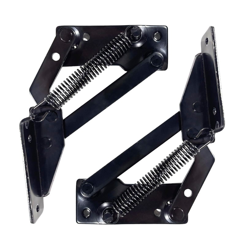 YIDELAI - Spring Hinge (1 Pair) 90 Degree Folding Lifting