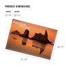 Lantern Press 1000 Piece Jigsaw Puzzle, Bandon, Oregon Sunset