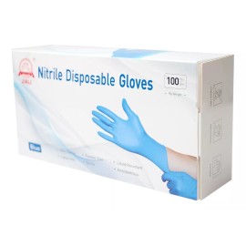 Jiali Guantes De Nitrilo, T. Med Ambidie Jiali Calibre 4 100 Pzs