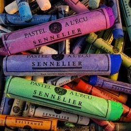 Sennelier La Grande Soft Pastels - Prussian Blue 7
