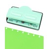 QWORK® Paper Hole Punch for Refillable Notebooks - Fits A4,