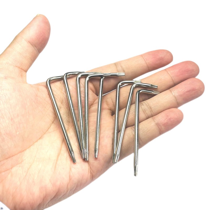 ZDingTech T8 Torx Bit Set, 8pcs T8 Torx Key, Anti