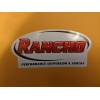 Rancho Performance Suspension And Shocks Vinyl Logo Decal Sticker