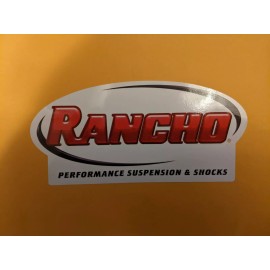 Rancho Performance Suspension And Shocks Vinyl Logo Decal Sticker