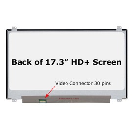 SCREENARAMA New Screen Replacement for HP 17-X114DX, HD+ 1600x900, Glossy, LCD LED Display with Tools