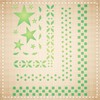Border Stencil - 8 x 10 cm (S) - Reusable