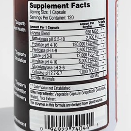 Natto LP - 120 Capsules