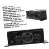 Mipcase 1pc Mini Digital Stereo Amplifier Portable HiFi Wireless Audio