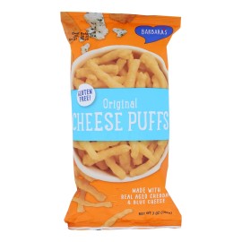 UD_Barbara's Bakery - Baked Cheese Puffs - Original - Case Of 12 - 7 Oz.