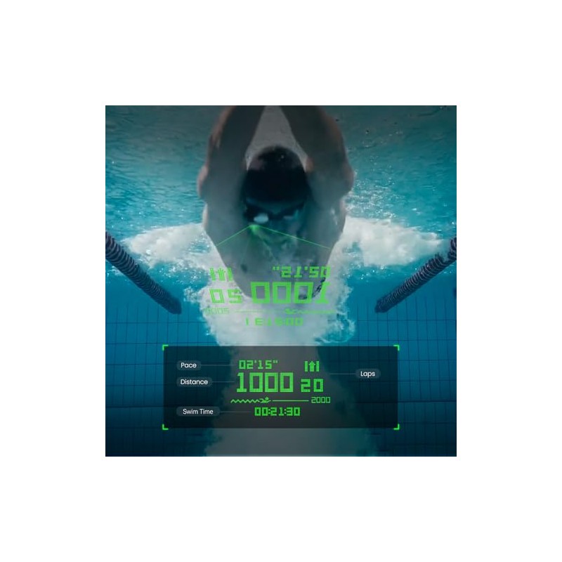 Holoswim 2PRO – Gafas de Natación Inteligentes con Pantalla AR,