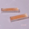 pussé 4D Beautiful Eyebrow Stamp, Natural Straight, Difficult to Fall