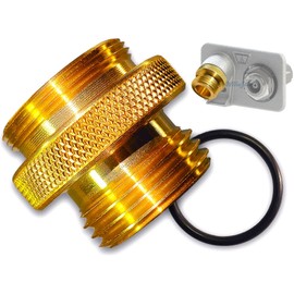 Spigotmaster SPGTM-9 ~Woodford Hose Bibb Adapter Replaces 34HA & 50HA with a Straight-Through Connector for Frost Free Spigots, sillcocks & Wall/Yard Hydrant Models 22/25/27/65/67/etc