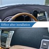 IIKSDII Dashboard Cover Mat for 2004 2005 2006 2007 2008