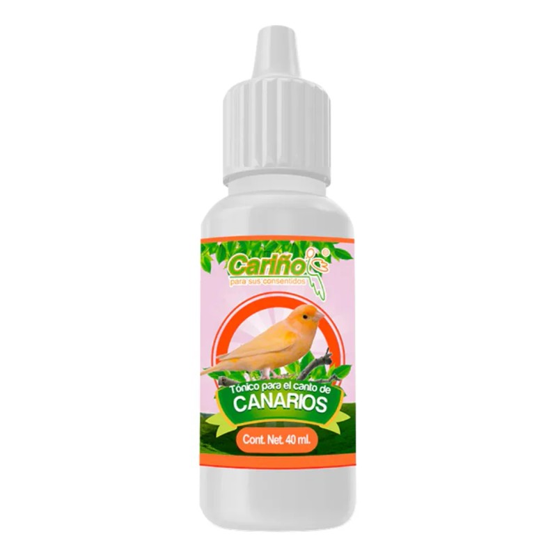 Tónico para el Canto de Aves Pequeñas Adicionado con Vitaminas