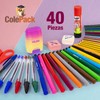 ColePack Design - Set of Triple School Folder with 3