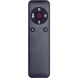 AOERUOW Recessed and Wall Mounted Electric Fireplace Replacement Remote Control Compatible with R.W.Flame,Antarctic Star,Eueiriup,Bossin Fireplace