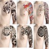 LIUHUA Tattoo Stickers, Large Tattoos, Realistic, Waterproof, Long Lasting, Tattoo