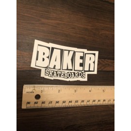 Baker vintage Baker skateboards decal sticker early 2000s