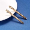 3 PCS Portable Toothpicks, Titanium Toothpicks Toothpick with Key Ring