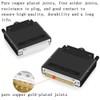 ANMBEST 2PCS Thinner DB37 Solderless RS232 D-SUB Serial to 37-pin