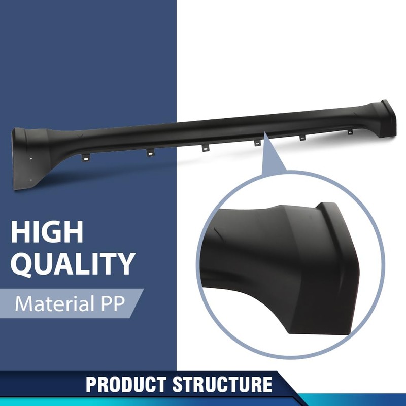 PIT66 Skirt Rocker Molding Panel Right Side Compatible with Jeep