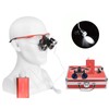 Zgood Portable Surgical Medical Binocular Loupes 2.5×420mm Optical Glasses with
