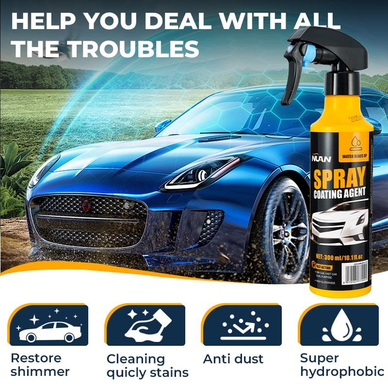 Spray-On Nano Coating for Cars – Achieve High Gloss &