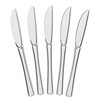 Exquisite Disposable Clear Plastic Knives 50 Pcs - Heavy Duty