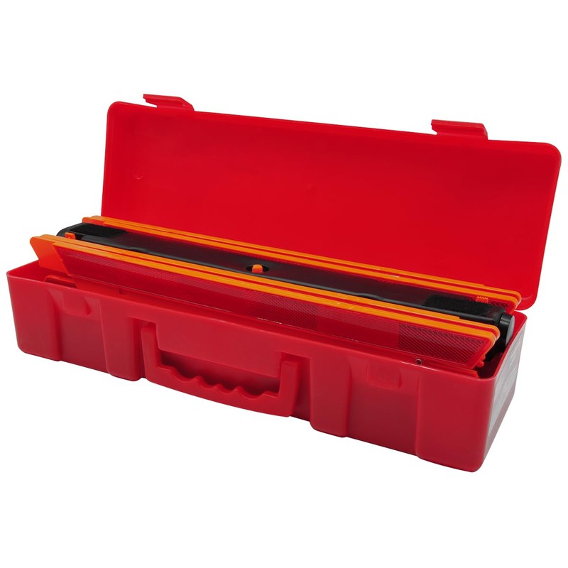 RoadPro RP9113PK 3 Pack Warning Triangle DOT Approved 17x17-Inch Reflective