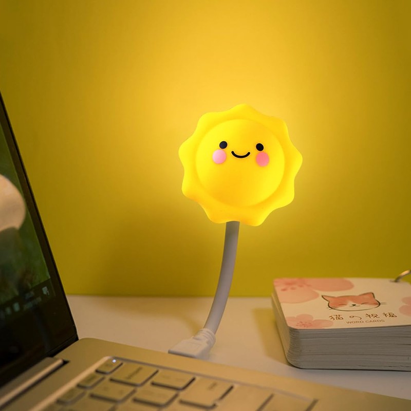 Lunriwis Children's Night Light Sun Night Light Baby LED Light,