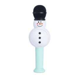 Packed Party Christmas Bluetooth Karaoke Microphone Rudolph Frosty Sing Along Voice Changer