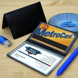 STORE SMART Folding Business Card Holders Rainbow 32-Pack - Each Side Holds 2" x 3 1/4" - RPP2915VP